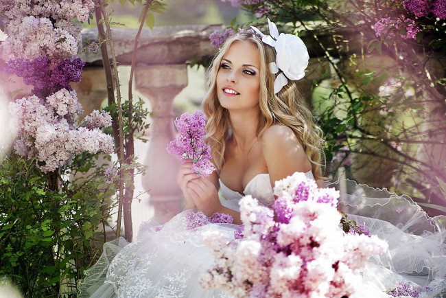 Обои картинки фото девушки, - невесты, невеста