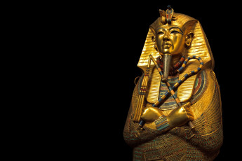 Картинка разное рельефы +статуи +музейные+экспонаты статуя тутанхамон