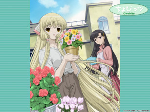 Картинка аниме chobits