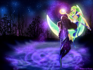 Картинка аниме halloween magic