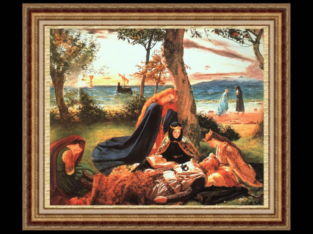 Обои картинки фото рисованные, люди