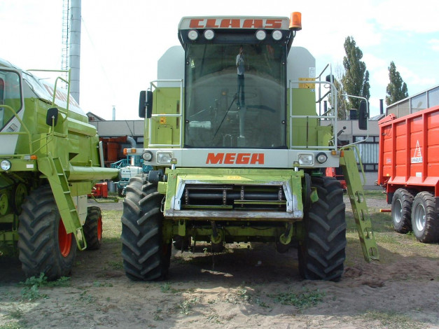 Обои картинки фото техника, комбайны