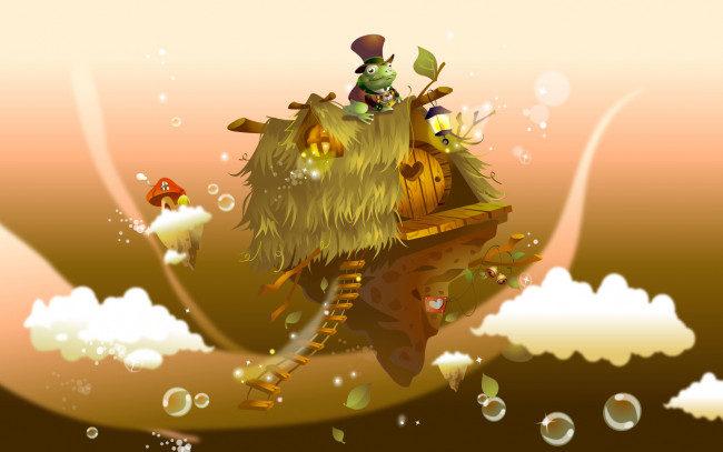 Обои картинки фото рисованные, животные, сказочные, мифические