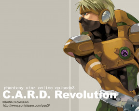 Картинка phantasy star online episode revolution видео игры