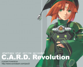 Картинка phantasy star online episode revolution видео игры