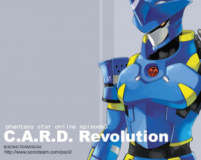 Картинка phantasy star online episode revolution видео игры