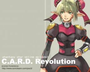 Картинка phantasy star online episode revolution видео игры