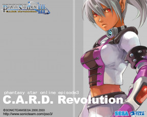 Картинка phantasy star online episode revolution видео игры