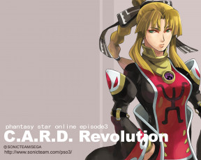 Картинка phantasy star online episode revolution видео игры