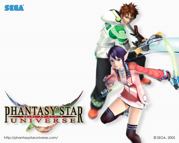 Обои картинки фото phantasy, star, universe, видео, игры