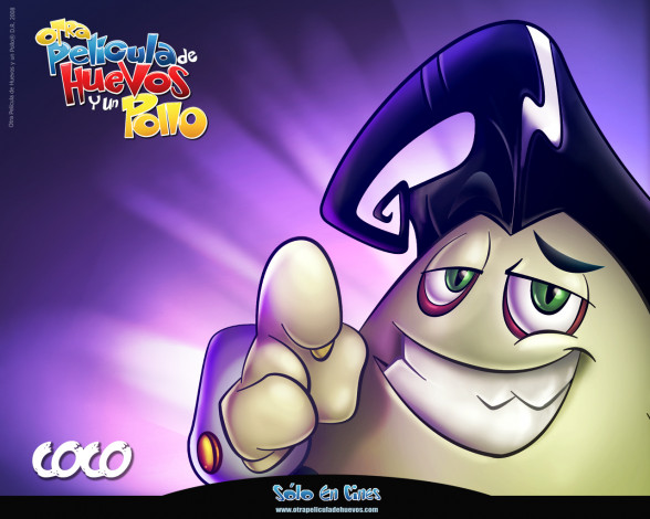 Обои картинки фото приключения, яиц, цыпленка, мультфильмы, otra, pel&, 237, cula, de, huevos, un, pollo