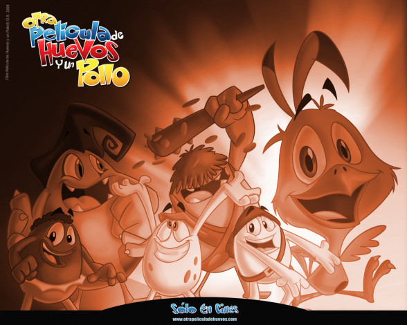 Обои картинки фото приключения, яиц, цыпленка, мультфильмы, otra, pel&, 237, cula, de, huevos, un, pollo