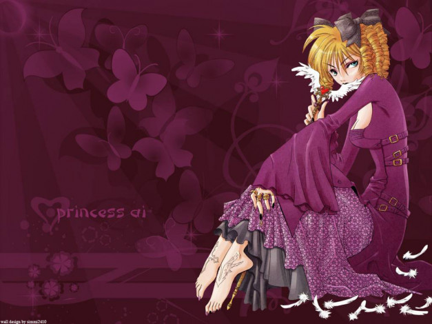 Обои картинки фото аниме, princess, ai