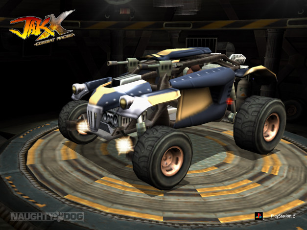 Обои картинки фото видео, игры, jak, combat, racing