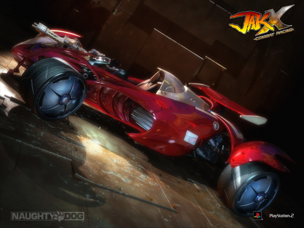 Обои картинки фото видео, игры, jak, combat, racing