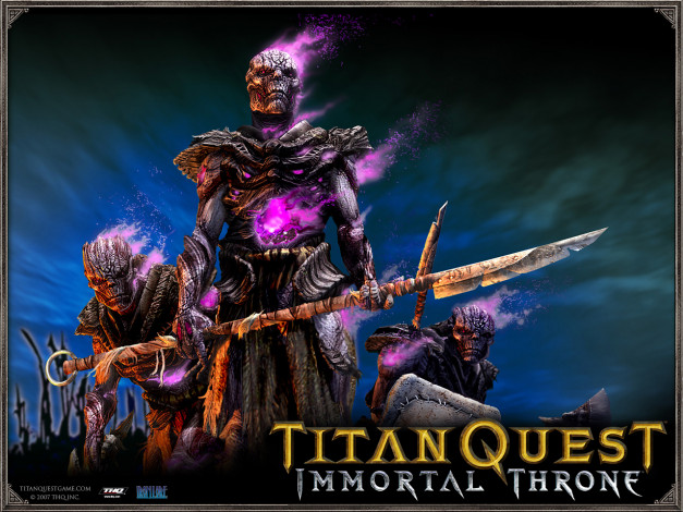 Обои картинки фото видео, игры, titan, quest, immortal, throne