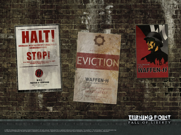 Обои картинки фото видео, игры, turning, point, fall, of, liberty