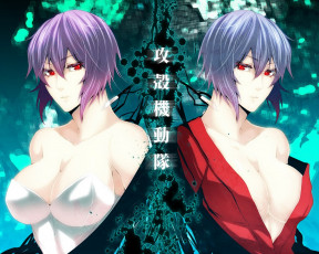 Картинка аниме ghost in the shell