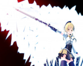 Картинка аниме mahou shoujo madoka magika