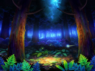 Картинка рисованные природа