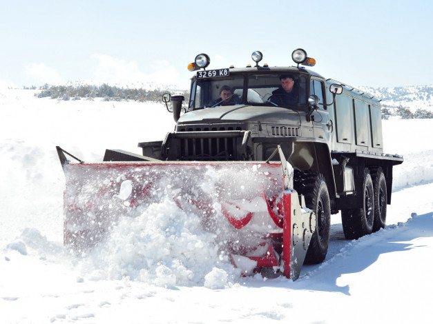 Обои картинки фото техника, снегоуборочная