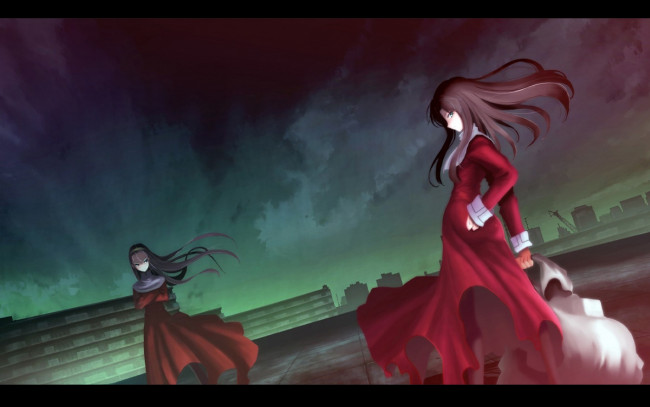 Обои картинки фото аниме, kara, no, kyokai