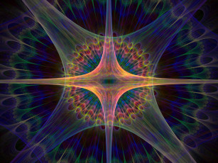 Картинка 3д графика fractal фракталы фон фрактал узор