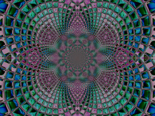 Картинка 3д графика fractal фракталы фрактал узор фон