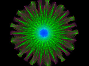 Картинка 3д графика fractal фракталы фрактал узор фон