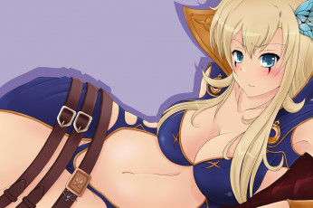 Картинка аниме boku wa tomodachi ga sukunai девушка solo румянец грудь украшения