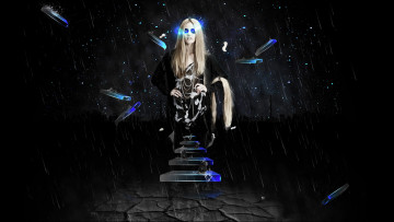 Картинка разное компьютерный дизайн лестница девушка