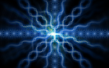 Картинка 3д графика fractal фракталы узор фон