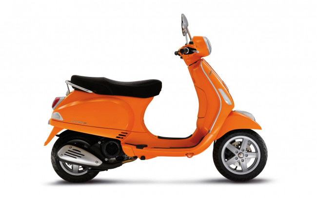 Обои картинки фото мотоциклы, мотороллеры, vespa, lx, 125, ie