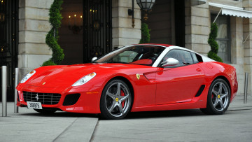Картинка ferrari 599 gtb fiorano автомобили