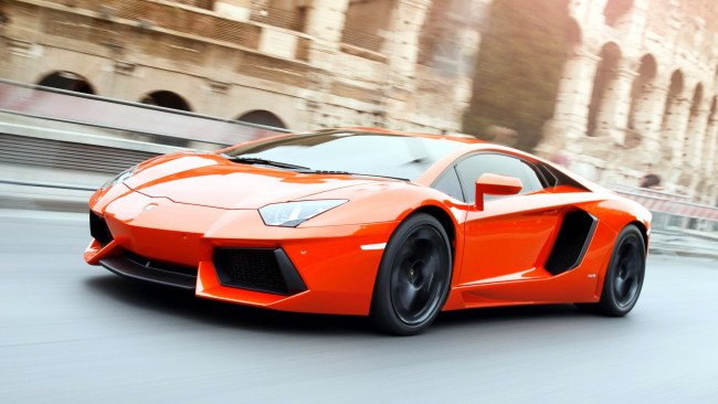 Обои картинки фото lamborghini, aventador, автомобили