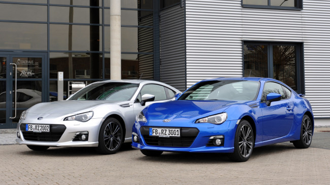 Обои картинки фото subaru, brz, автомобили