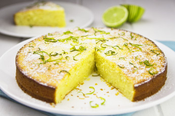 Картинка еда пироги лимонный пирог