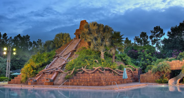 Картинка mayan+pyramid+-+coronado+springs города диснейленд павильон пирамида река парк