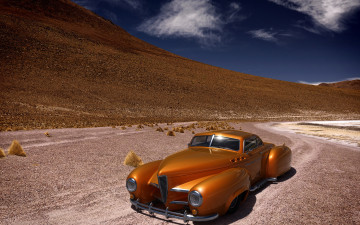 Картинка автомобили 3д 3d mountains classic car