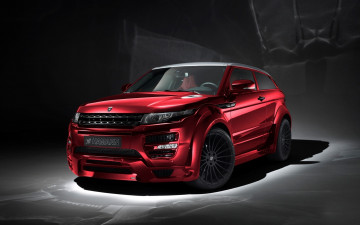 Картинка автомобили range+rover range rover red tuning