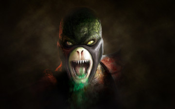 Картинка mortal+kombat видео+игры mortal+kombat+ 2011 mortal kombat рептилия reptile