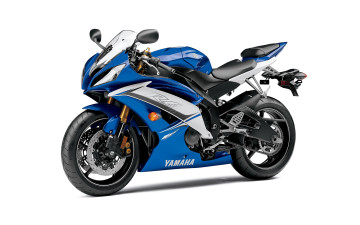 Картинка мотоциклы yamaha синий 2011 yzf-r6