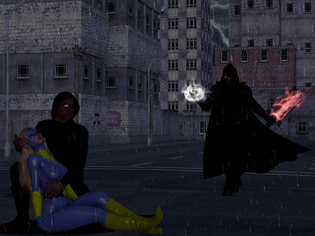 Обои картинки фото 3д графика, fantasy , фантазия, супермен