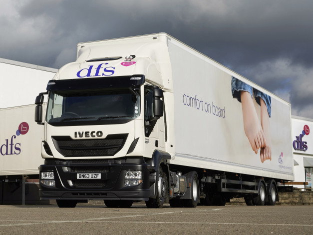 Обои картинки фото автомобили, iveco, stralis, hi-way, 420, 4-2, uk-spec