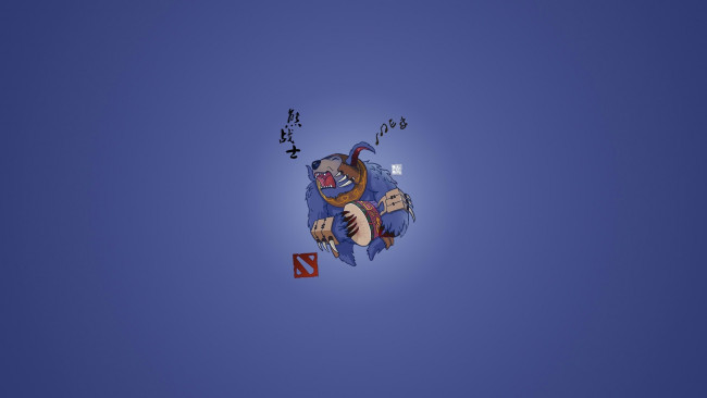 Обои картинки фото рисованные, минимализм, ursa, веселье, урса