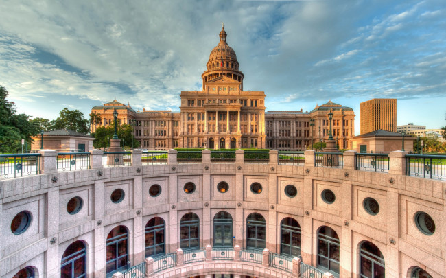 Обои картинки фото texas capitol building, города, - здания,  дома, капитолий, остин, техас, сша