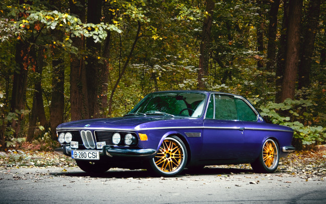Обои картинки фото автомобили, bmw, blue, rims, gold