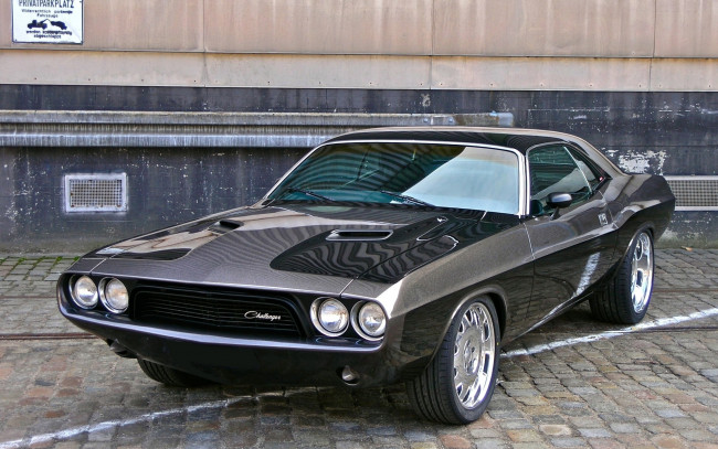 Обои картинки фото автомобили, dodge, challenger