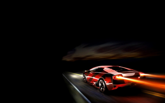 Обои картинки фото автомобили, lamborghini, motion, view