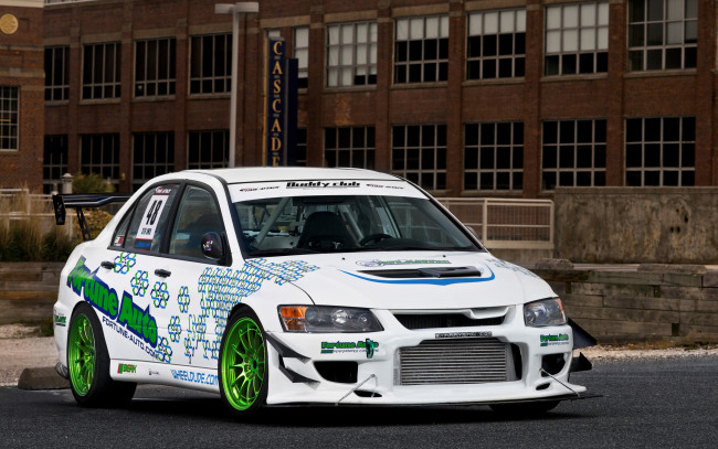 Обои картинки фото автомобили, mitsubishi, lancer, evo, tuning